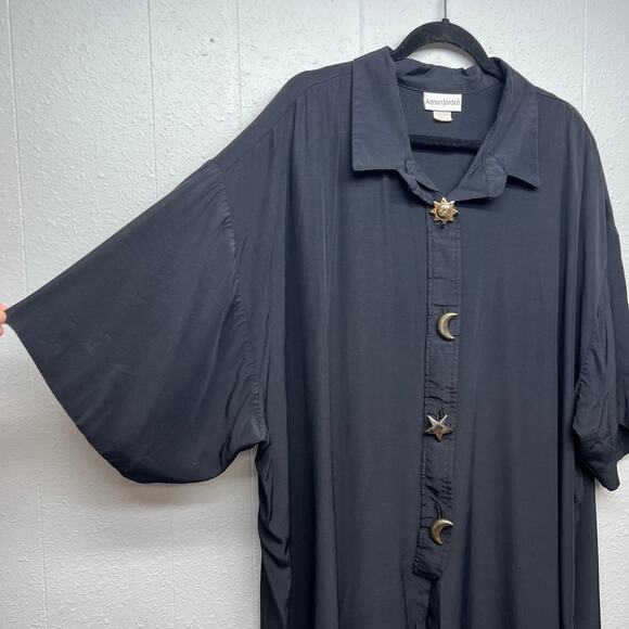 Vintage Adrian Jordan Top Womens 30 Party Event Evening Cosmos Relaxed Feminine - Picture 5 of 9